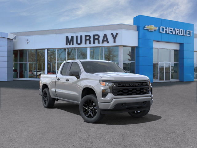 2024 Chevrolet Silverado 1500 Custom 4WD Double Cab 147" Custom Turbocharged Gas I4 2.7L/166 [0]